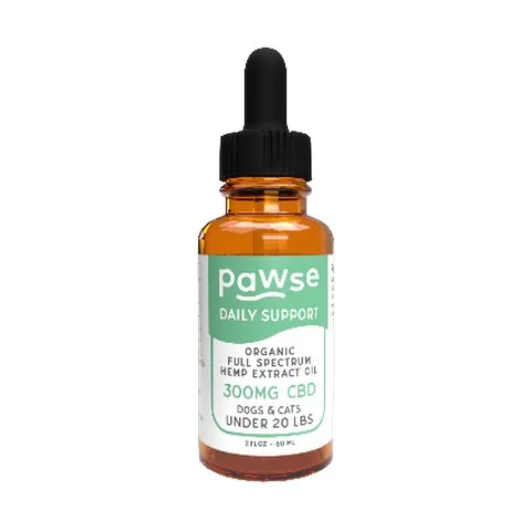 1ea 2oz Pawse 300mg CBD Daily Support - Dog/Cat Supplements